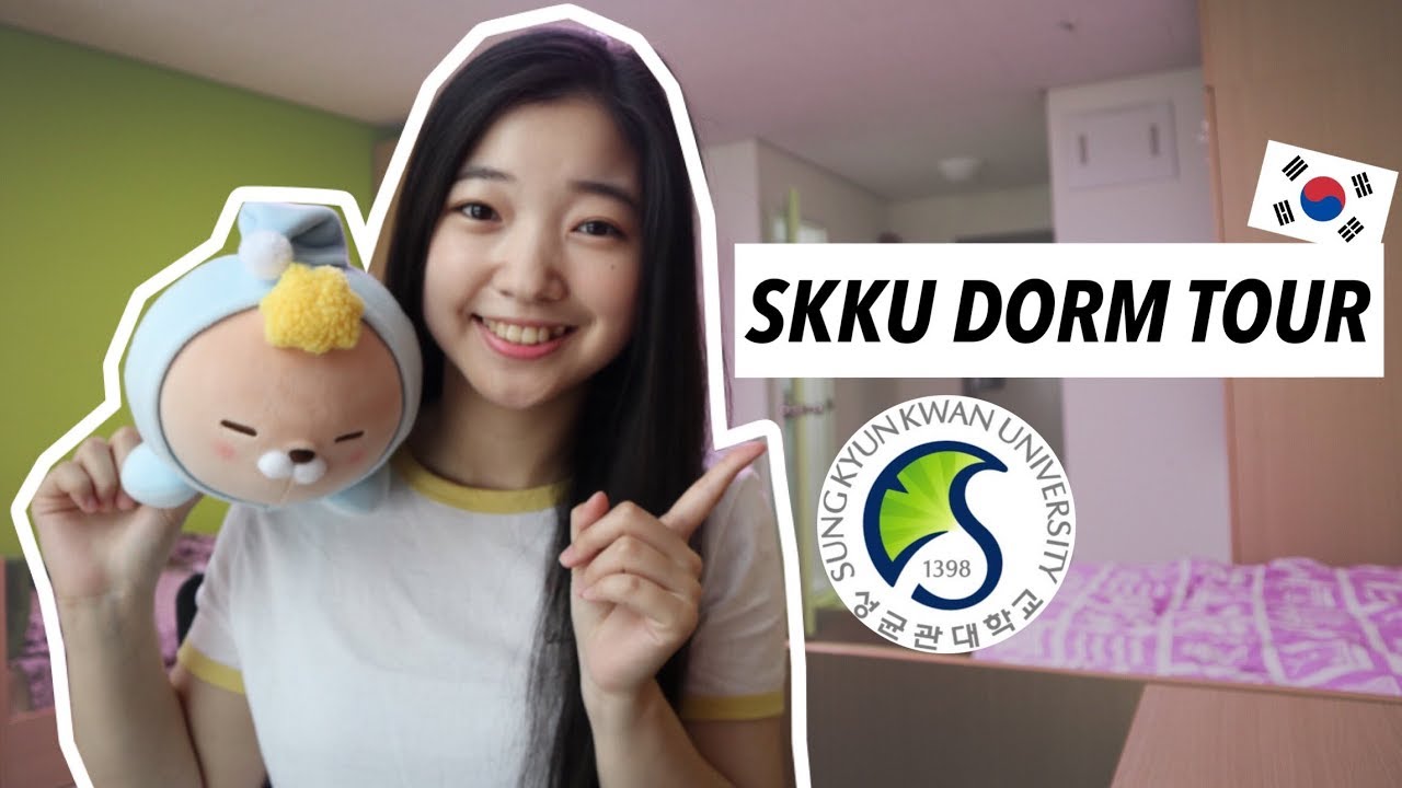 [ENG] VLOG #1 SKKU Dorm Room Tour | 성균관대학교 기숙사 룸투어