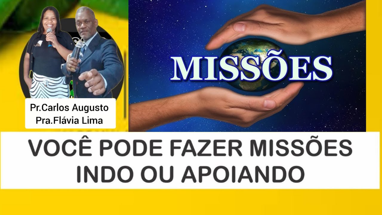 11/01/2026 Noite de Missão | Participe Desta Corrente Missionária