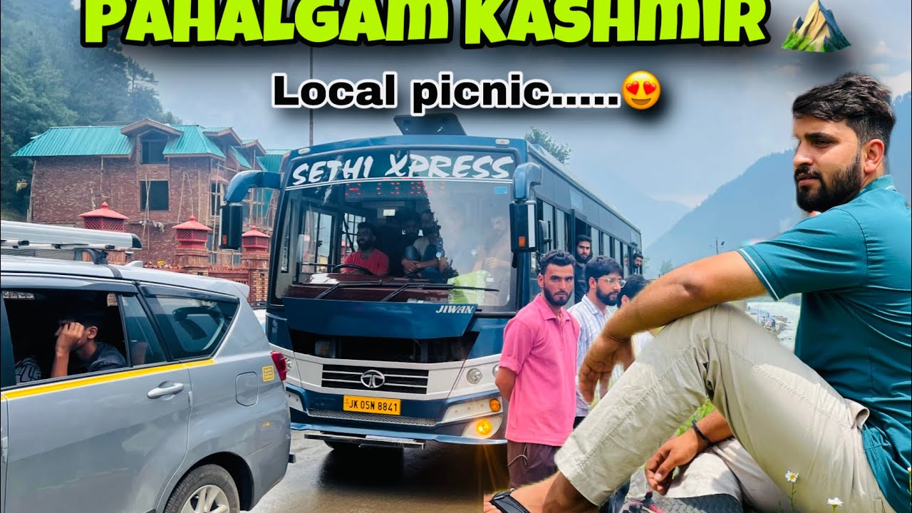Pahalgam Kashmir Local picnic⛰️|| Bahut maza agaya😍|| Full Kashmiri wazwaan😘|| vlog Sethi Xpress