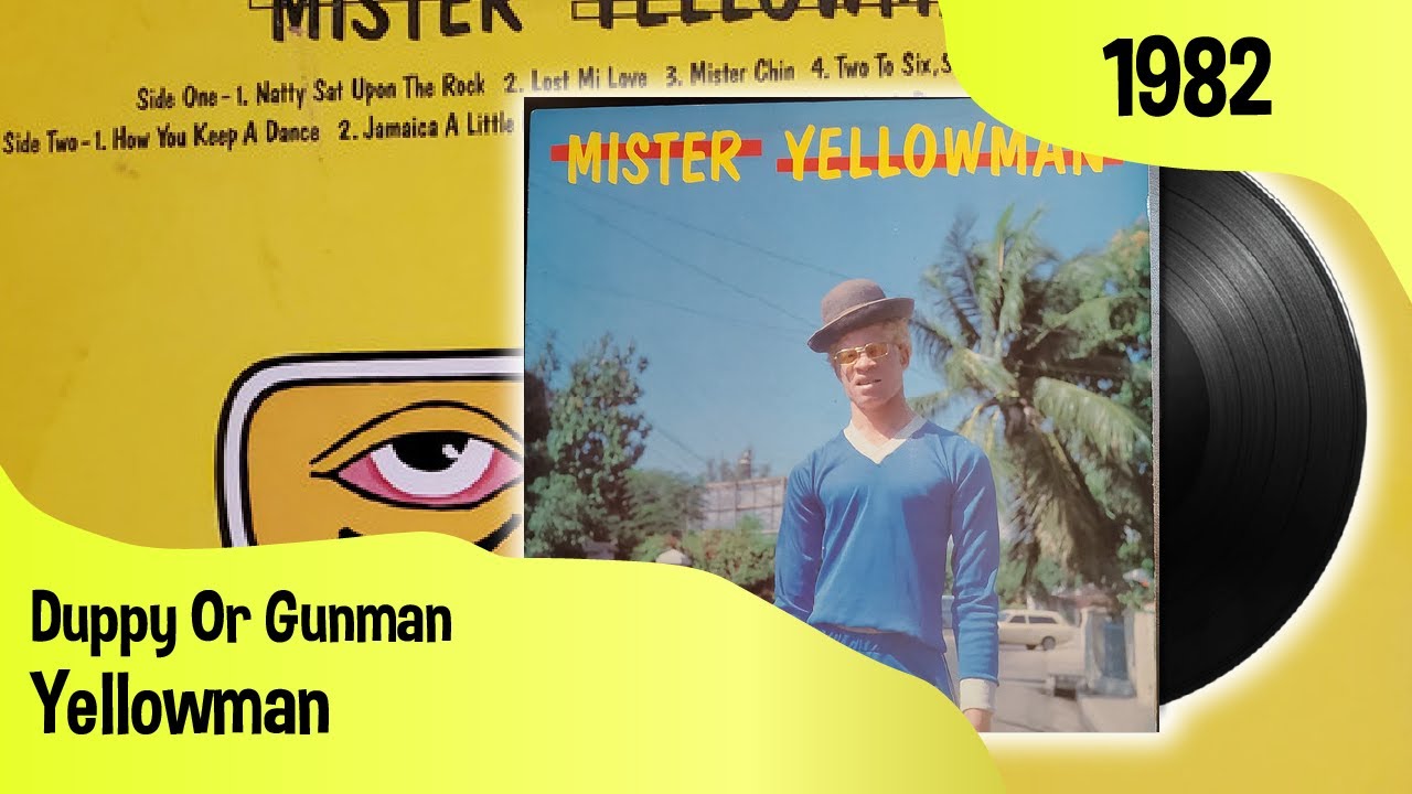 Yellowman ‎– Duppy Or Gunman + LYRICS (Yellowman ‎– Mister Yellowman, 1982)