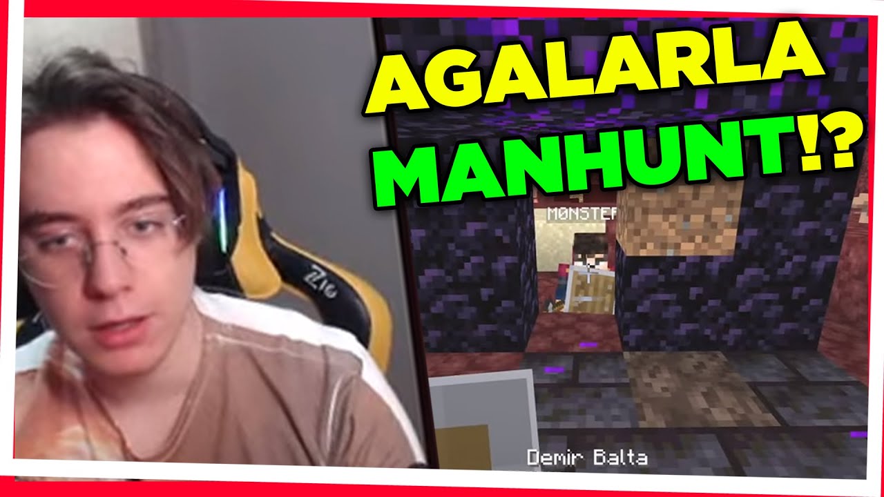 Doğukan Adal | SPEEDRUNNER VS HUNTER!? | Agalarla Manhunt Oynuyor! (6 Haziran)