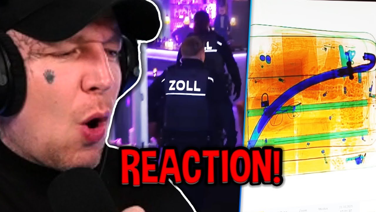 Unterwegs mit dem ZOLL! 😱🚨 Gepäckkontrolle & Shishabars im VISIER.. | MontanaBlack Reaktion