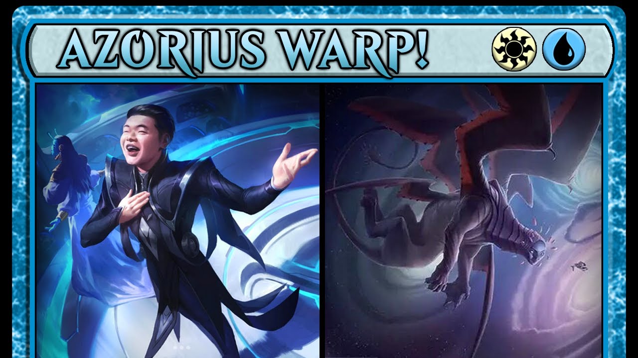 The blue Warp cards are INSANE 😂 MTG Arena Standard Edge of Eternities