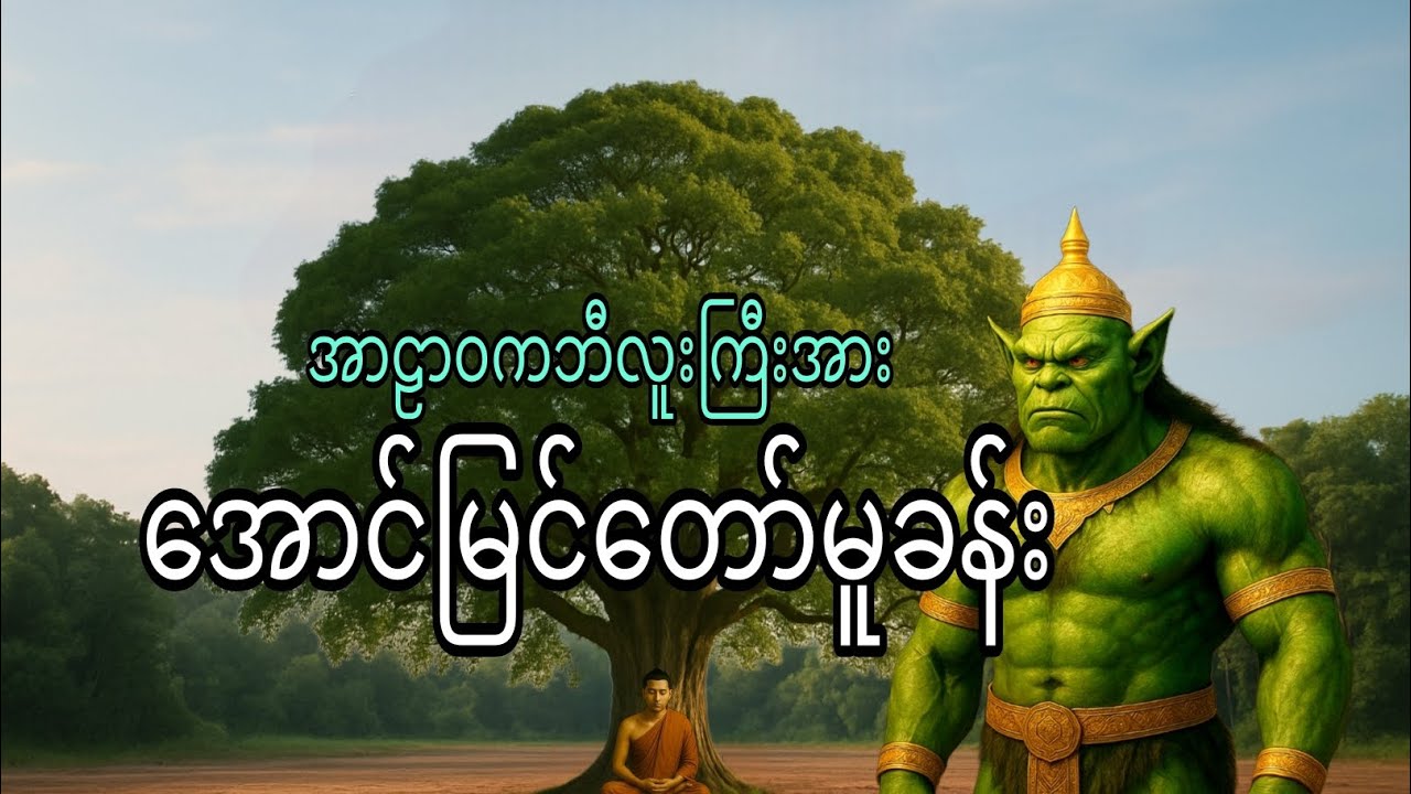 Monster & Buddha (အာဠာဝကဘီလူးကြီးအားအောင်မြင်တော်မူခန်း)