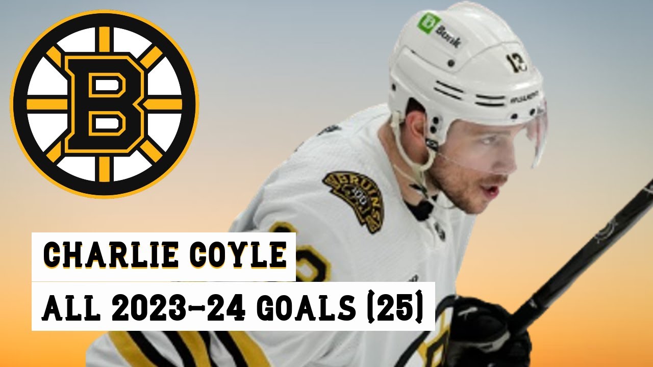 Charlie Coyle (#13) All 25 Goals of the 2023-24 NHL Season