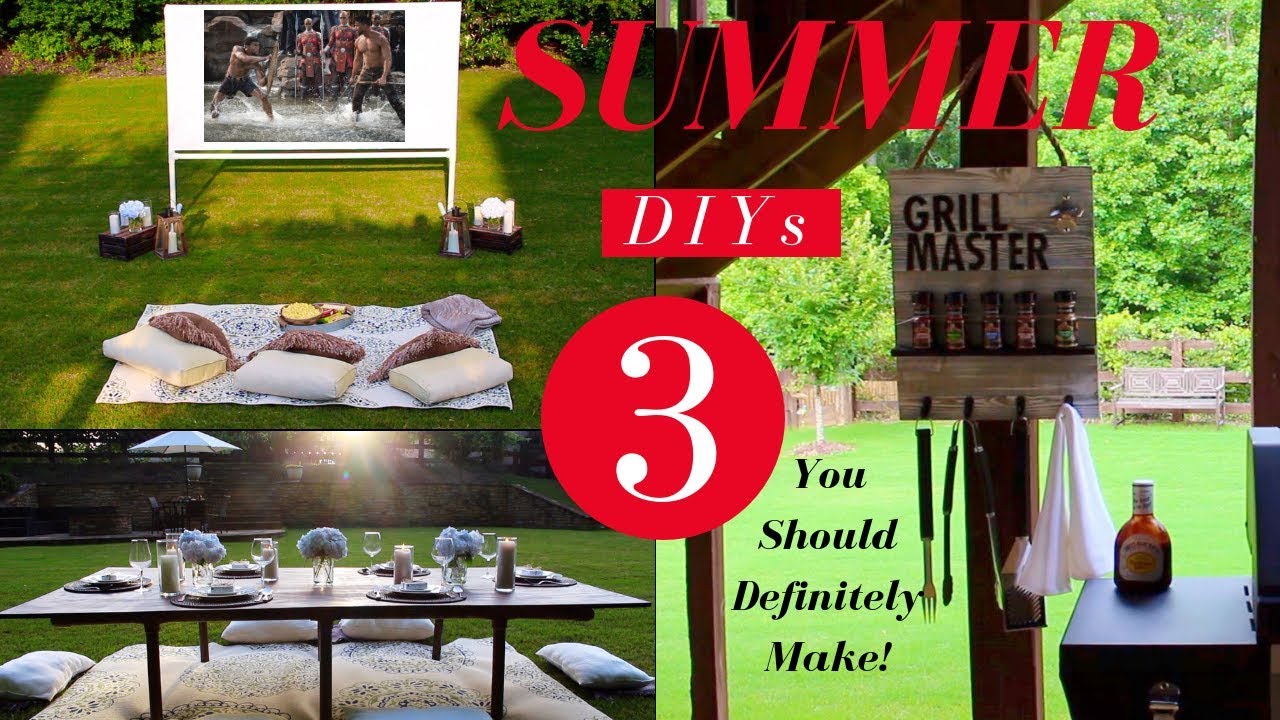DIY Outdoor Decorations for Summer | AMAZING!!!!