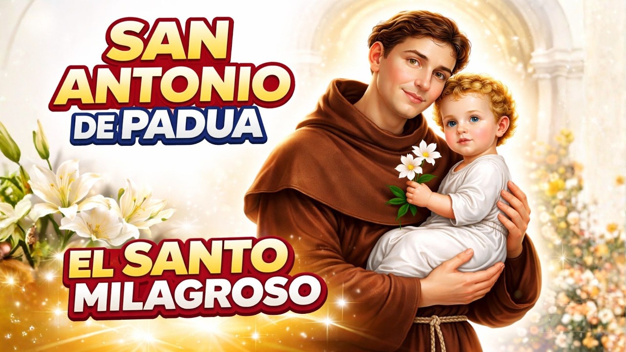SAN ANTONIO DE PADUA I El santo de los milagros😮❤️‍🔥🙏