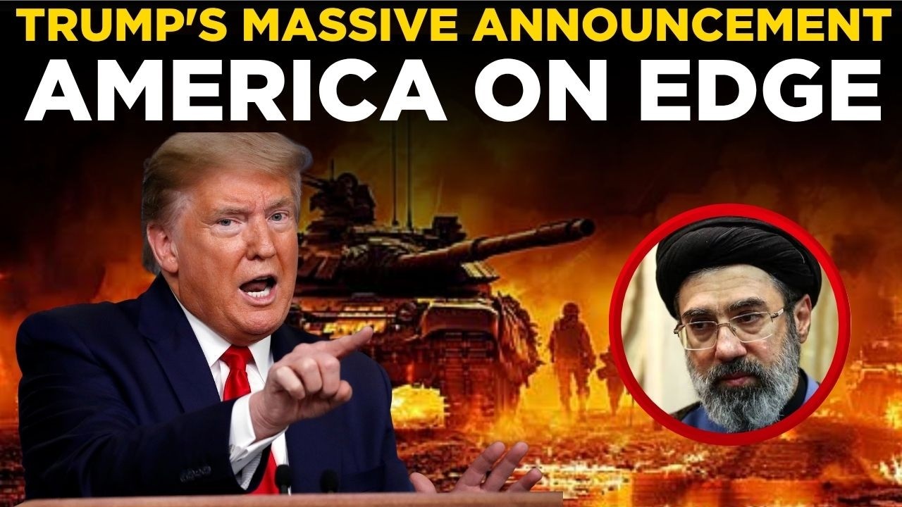 US IRAN WAR LIVE: TRUMP'S MASSIVE WAR ANNOUNCEMENT &ndash; WORLD ON BRINK  |  World News
