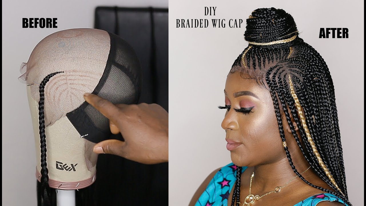 NEW METHOD NO CLOSURE BRAIDED WIG | LESS THAN $15 | VERY AFFORDABLE OGC