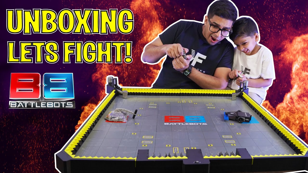 РАСПАКОВКА И ПОИГРАЕМ - BATTLEBOTS Arena MAX - от HEXBUG - ПОЛНЫЙ ОБЗОР!