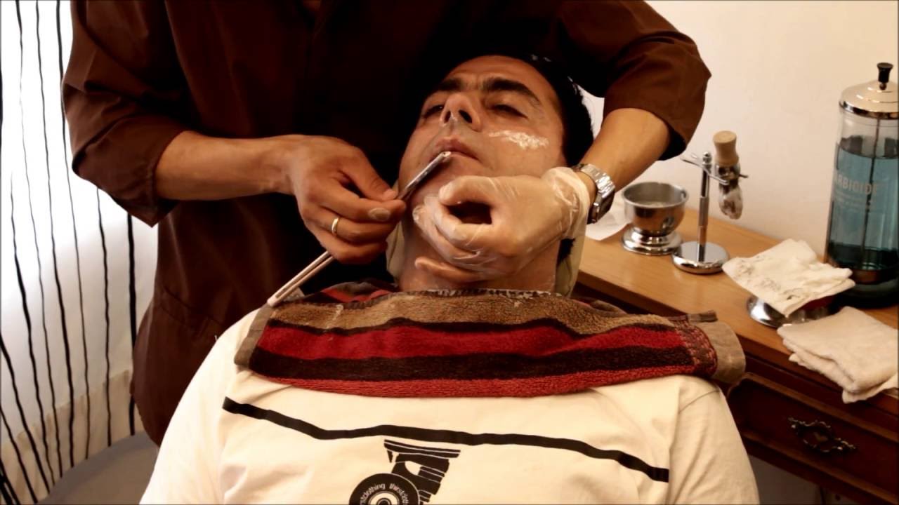 Afeitado de Barba- serie afeitado/ Barbería Clásica Afeitado***
