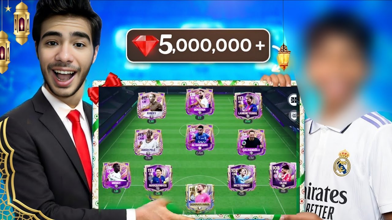طورت حساب مشترك عشوائي 🔥😱 بمناسبة حدث رمضان | فيفا موبايل