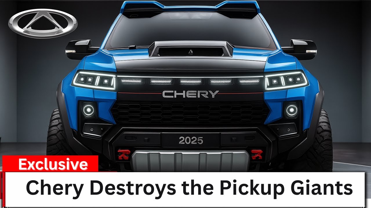 The Diesel Hybrid No One Saw Coming: Chery Destroys the Pickup Giants