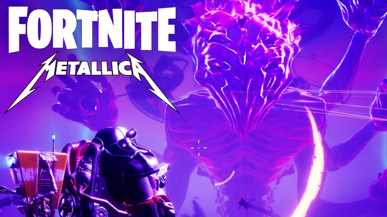 FORTNITE METALLICA CONCERT 4K (No Commentary)
