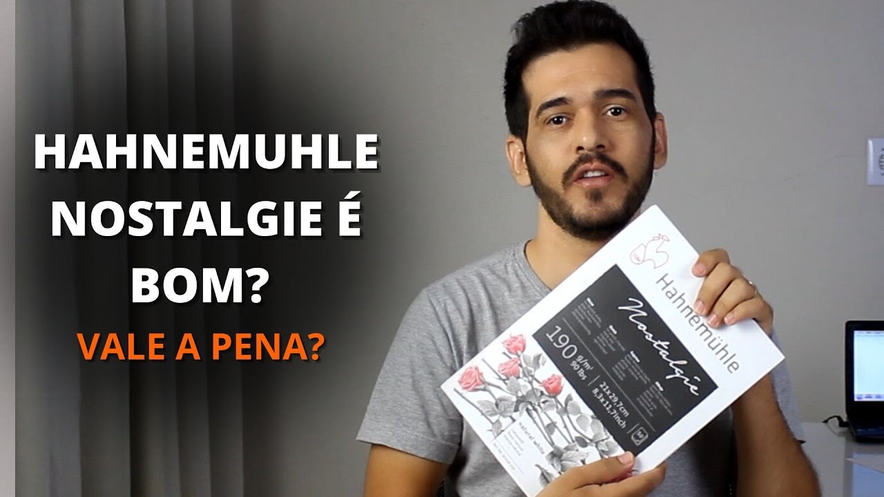 ( REVELADO ) Papel Hahnemuhle é bom? Vale a pena? Melhor papel para desenho?