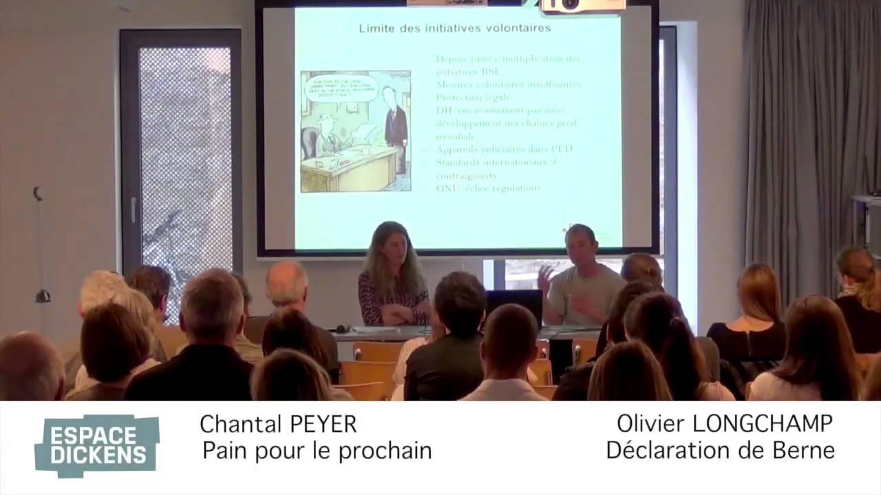 Initiative Multinationales Responsables - Chantal Peyer, Olivier Longchamps