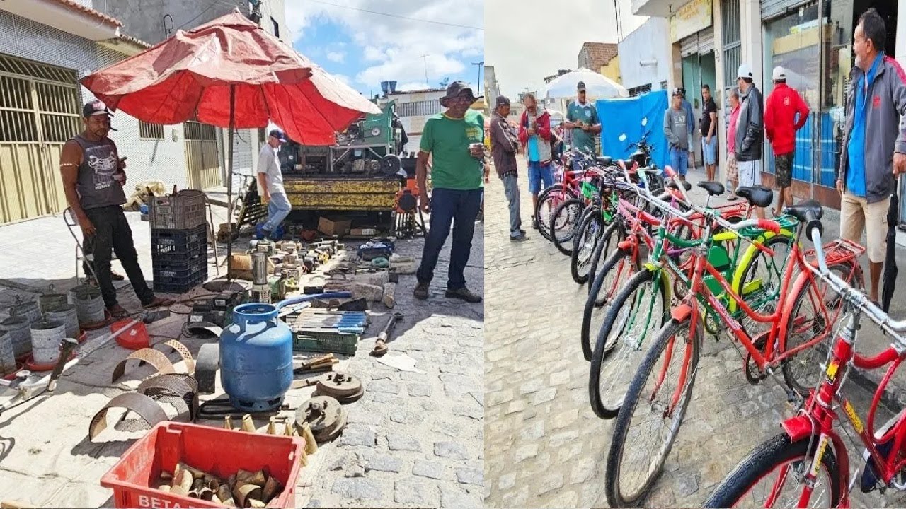 OLHA QUANTAS RELÍQUEAS TEM NESSA FEIRA DO ROLO