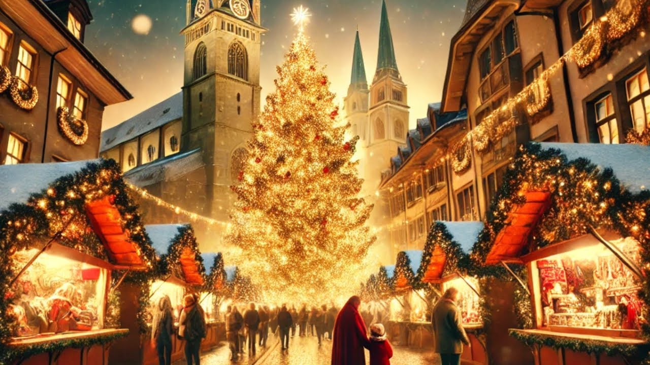 St. Gallen, Switzerland🇨🇭🎄Christmas Market Walk 4K – The most beautiful Christmas markets