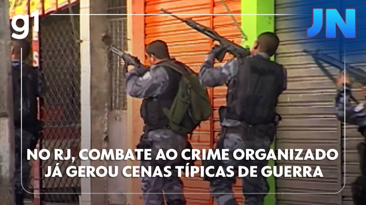 Jornal Nacional: No Rio, combate ao crime organizado j&aacute; produziu cenas t&iacute;picas de guerras