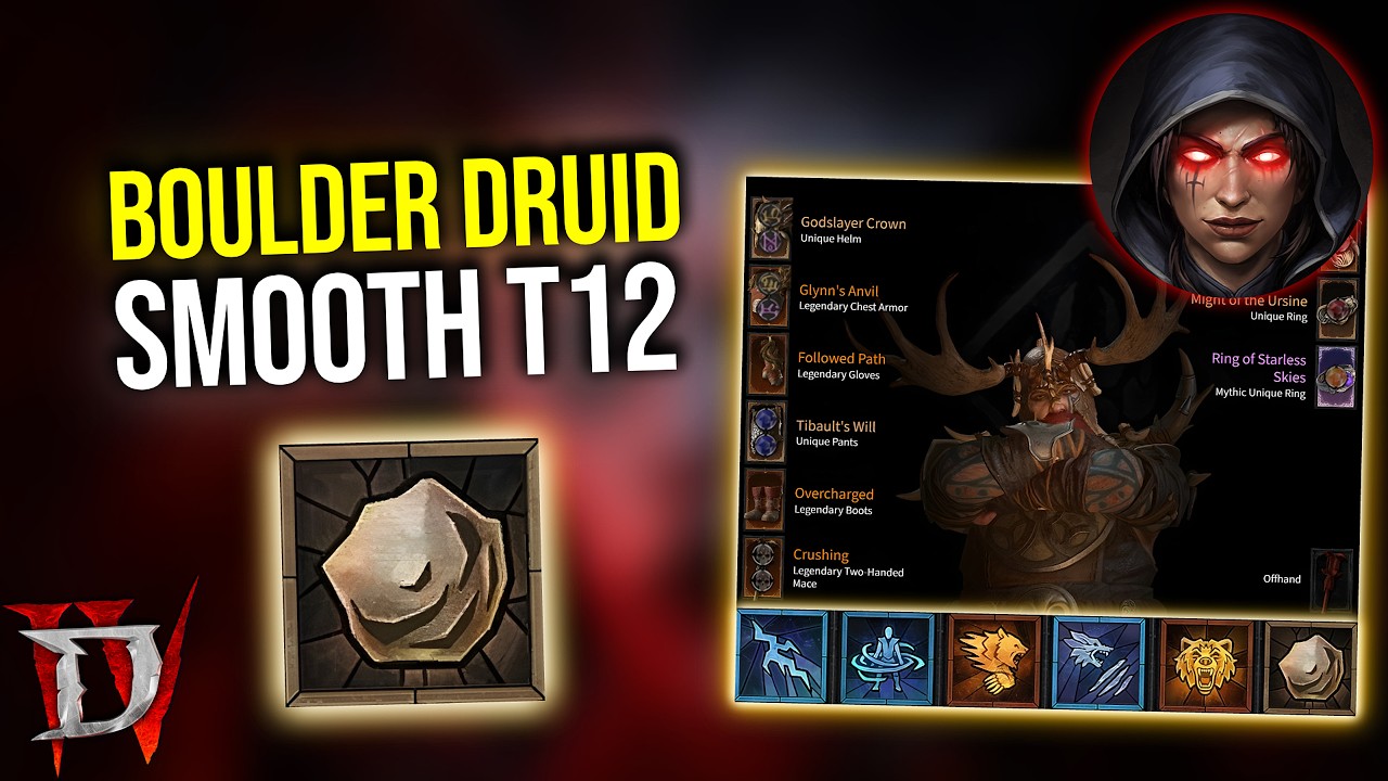 Diablo 4 &mdash; Ещё один фановый билд для T12: Друид через Валун