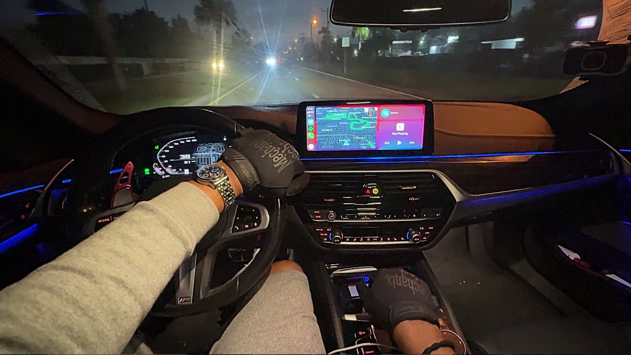 6AM POV Drive in My 2021 BMW M550i *Please DON'T Drive Like This*