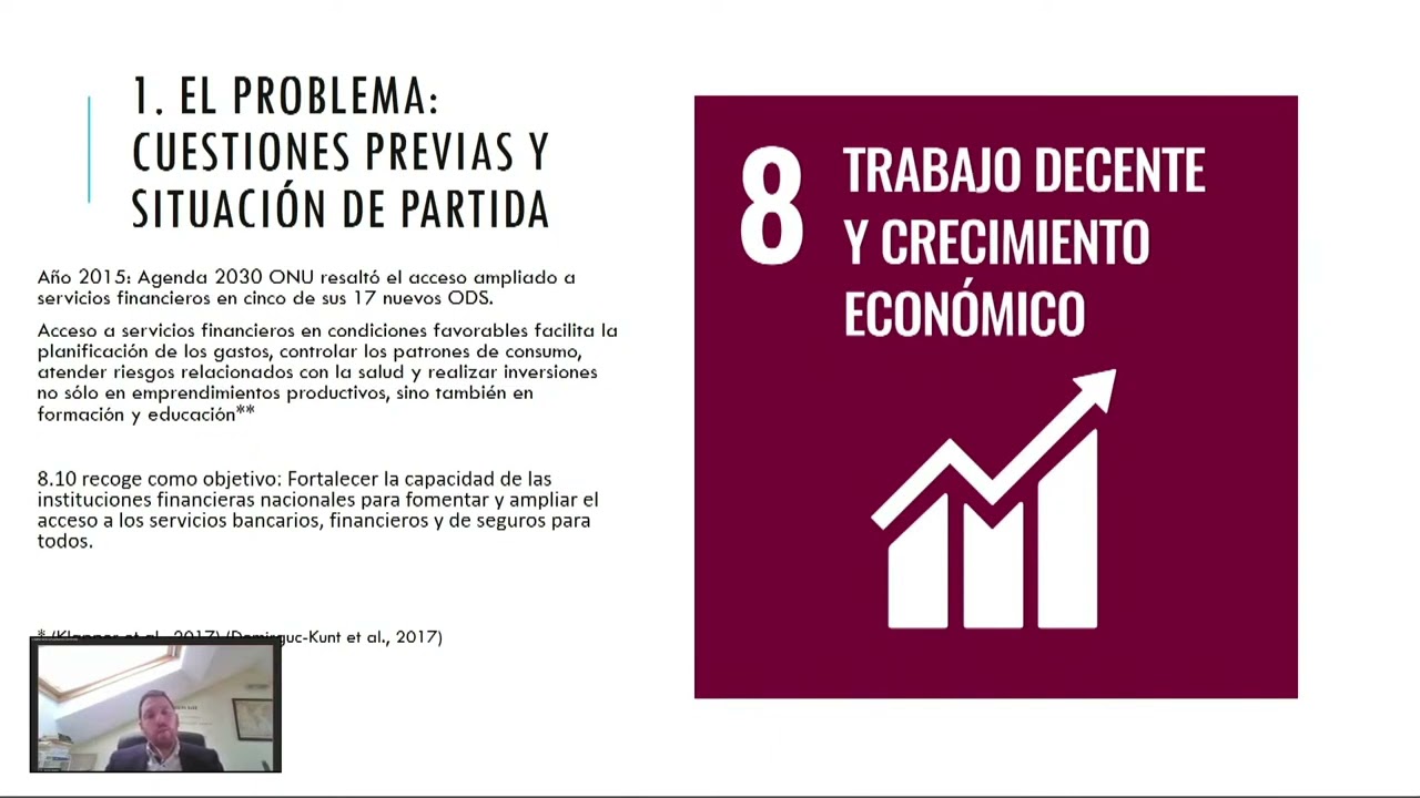 2 Inclusión financiera y ODS 8,10 Análisis del cumplimiento en la provincia de  Ávila   Sergio Luis