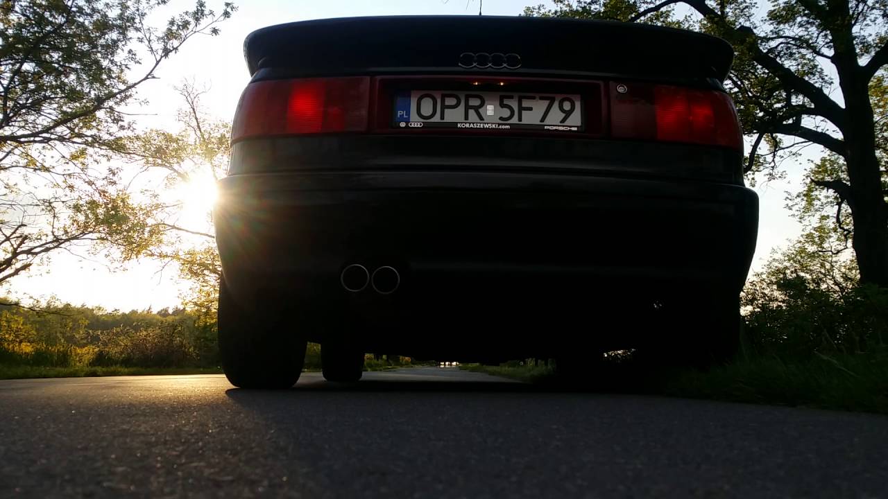 Audi coupe 89 8B 2.6 v6 sound