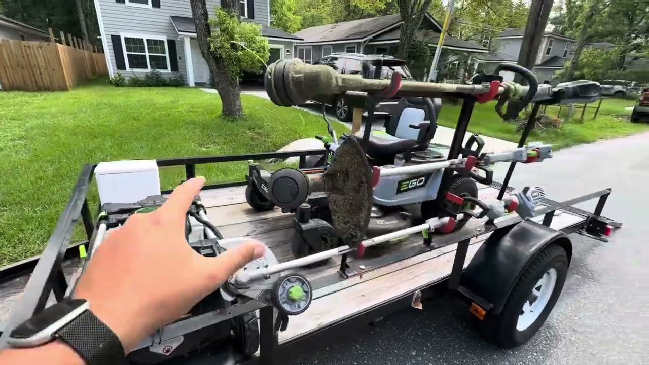 Best Electric Lawn Care Set Up In Florida.