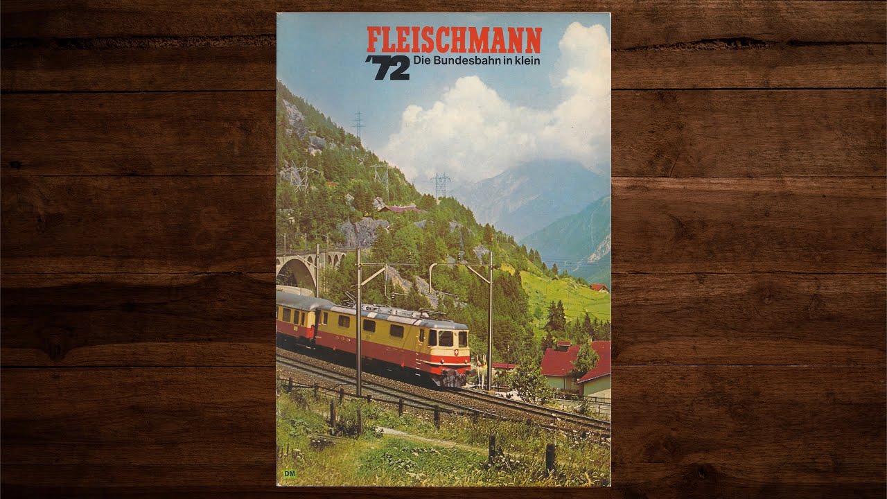 Fleischmann Katalog 1972 – Modellbahn, Modelleisenbahn, H0