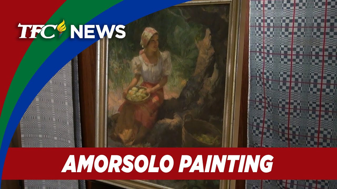 Rare Amorsolo painting in Filipino center in San Francisco | TFC News California, USA