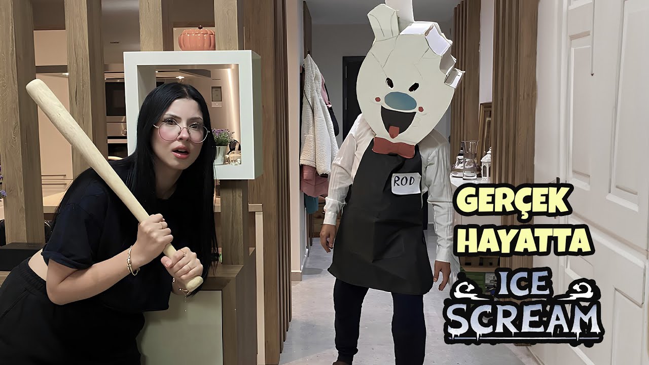 GER&Ccedil;EK HAYATTA İCE SCREAM KORKUN&Ccedil; DONDURMACI MACERASI  | HİPNOZ EYL&Uuml;L LAL