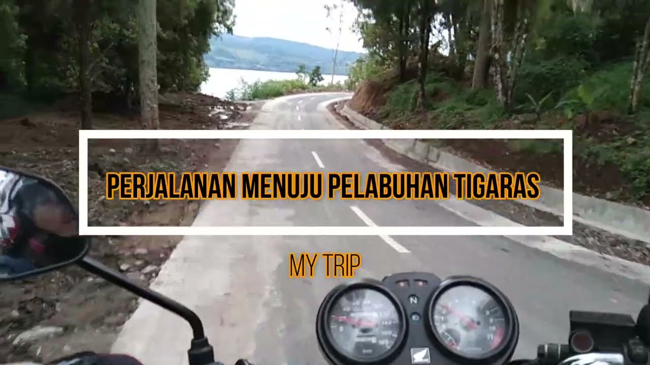 JALAN BAGUS DAN INDAH MENUJU PELABUHAN TIGARAS