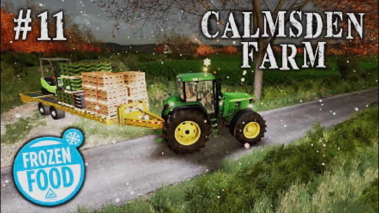 FS22 | CALMSDEN FARM | #11 | FROZEN FOOD! | Farming Simulator 22 PS5 Let’s Play.