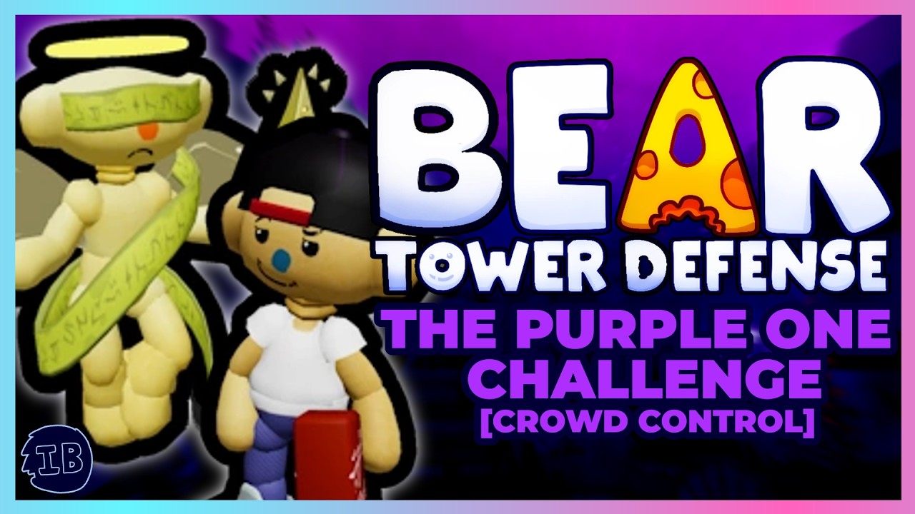 CROWD CONTROL TUTORIAL [THE PURPLE ONE] | BEAR Tower Defense ROBLOX