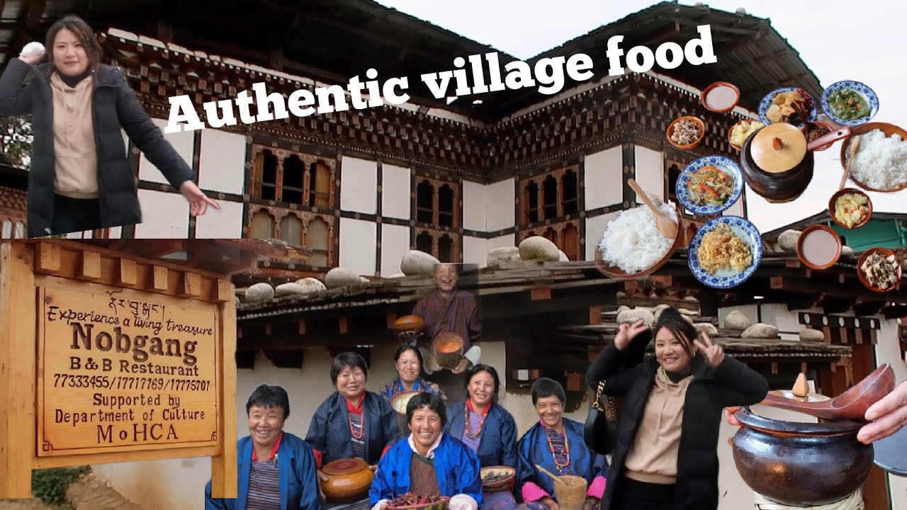 🇧🇹NOBGANG•AUTHENTIC BHUTANESE FOOD IN THE VILLAGE ❤️& SURPRISE SNOWFIGHT⛄️WITH SEVEN🤣|HAPPY 2023