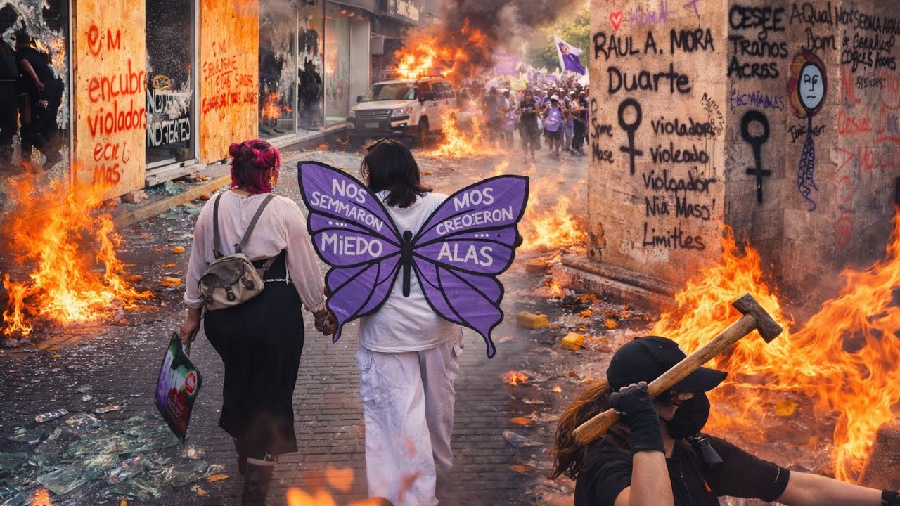 LO QUE REALMENTE PASÓ EL 8 DE MARZO: MARCHA, GRITOS Y UN DEBATE QUE DIVIDE A TODA UNA CIUDAD ⚠️