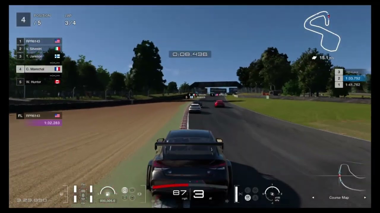 Gran Turismo 7 1.67 - Hyundai ELANTRA N TC Bare Carbon '24 Gameplay (PS4)