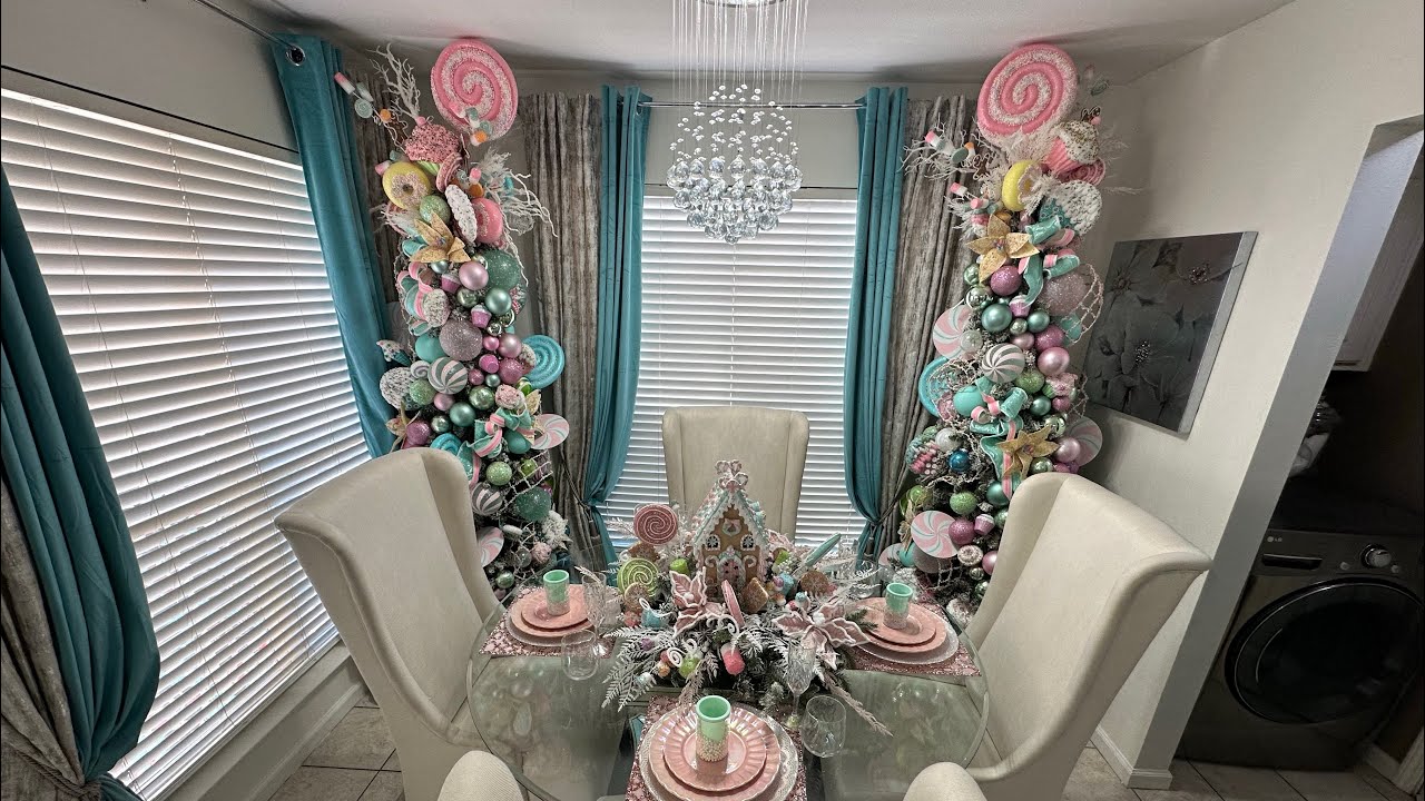 *MUST SEE* #1 TRENDING CHRISTMAS THEME/ PASTEL GINGERBREAD ￼#christmas2023 #christmas  #gingerbread