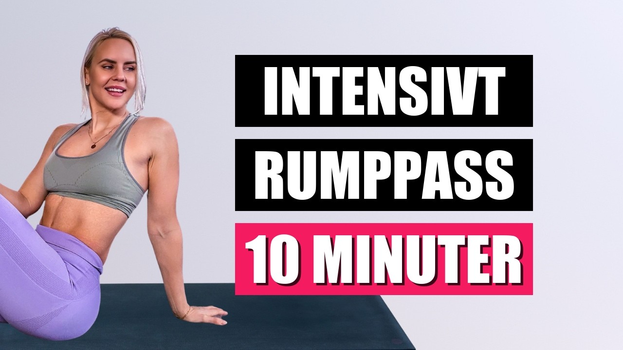 Intensivt tr&auml;ningspass f&ouml;r rumpan - Snabba resultat och starkare glutes!