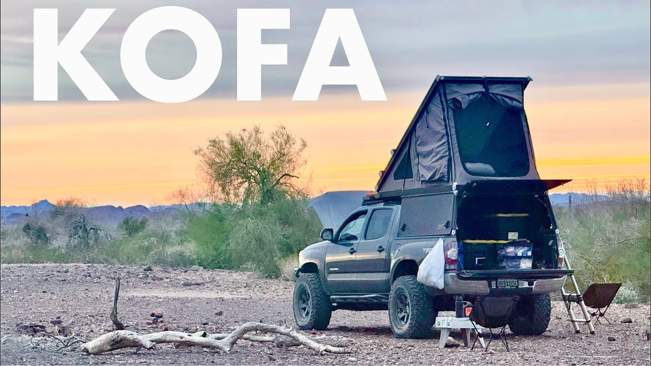 CALM desert truck camping in my Toyota Tacoma - Alone in the Refuge | V02E03
