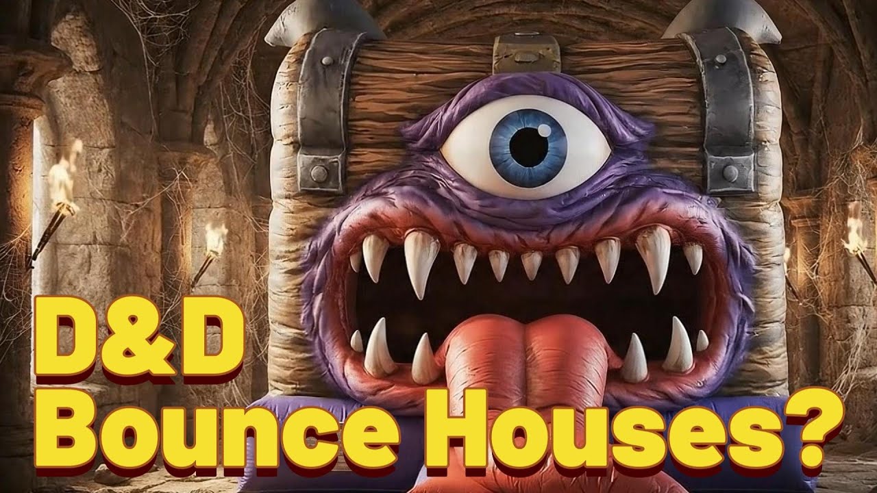 Iconic D&D Monsters as BOUNCE HOUSES?! (AI Generated)