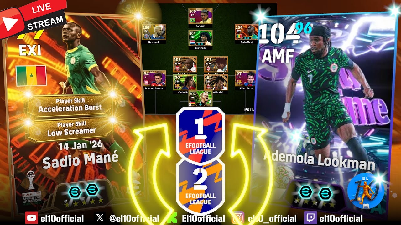 🏆LLEGAREMOS A 1era DIVISIÓN CON MANÉ & LOOKMAN?🏆ESTRATEGIAS | ESTILOS NOTICIAS | eFootball™ 2026