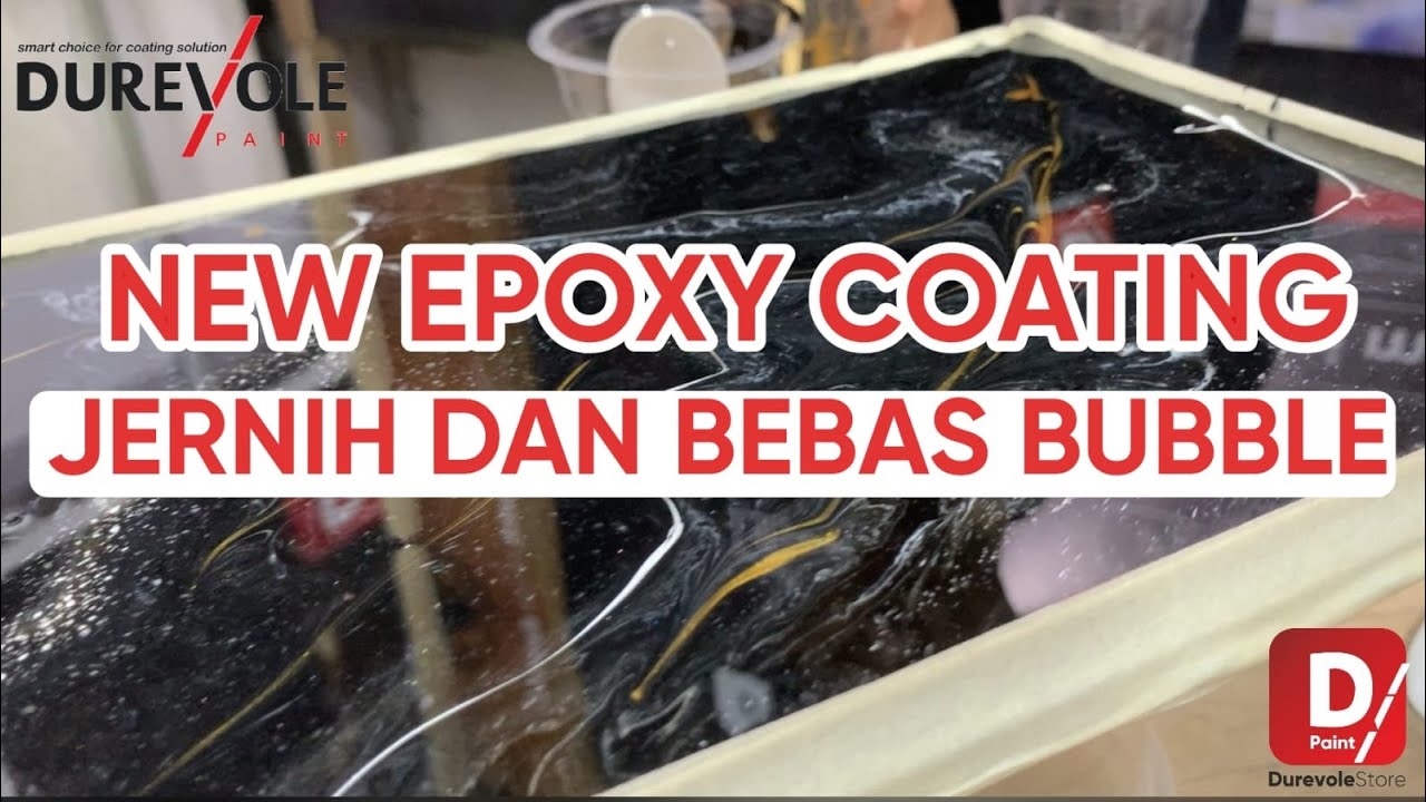 NEW EPOXY COATING (DPX 3100) SUPER JERNIH DAN BEBAS BUBBLE !!