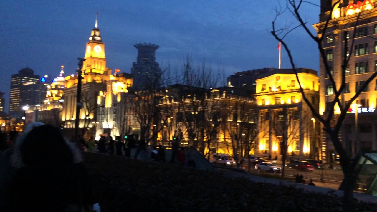 The breathtaking Shanghai night views (Pudong skyline, the bund)
