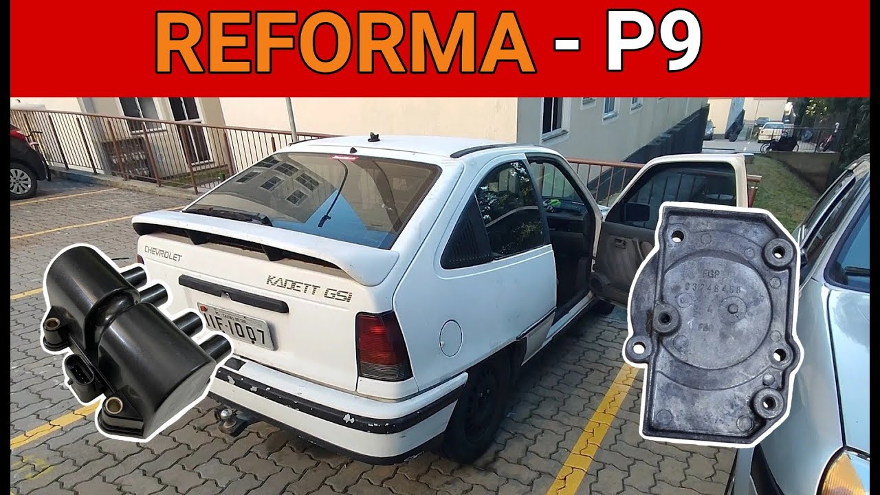 KADETT GSI - SUPORTE DA BOBINA DO CORSA - P9