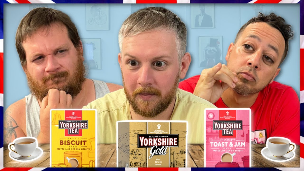 Americans Try BRITISH Tea FIRST TIME EVER!!