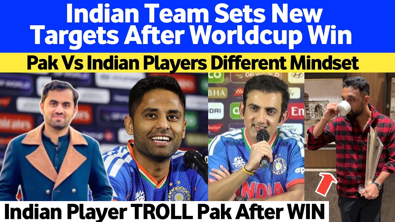 India New Planning Start After Worldcup Win | Pak Players Mindset Vs Indian Players Difference