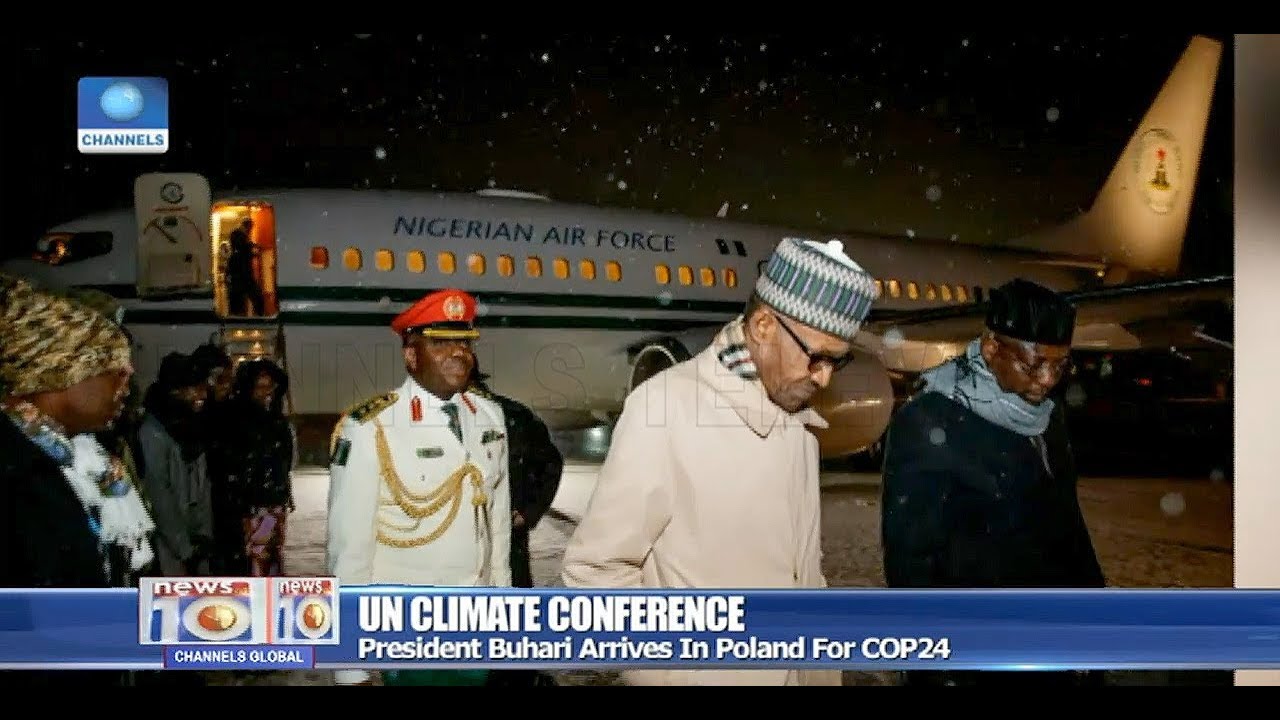 Pres Buhari Arrives In Poland For UN Climate Conference 01/12/18 Pt.2 |News@10|