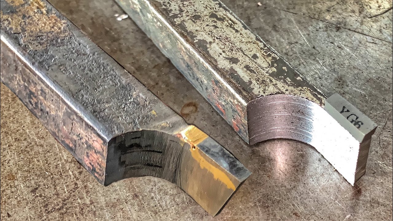 A lathe tool that a turner must have a lathe tool for making square threads | Amazing Tools Ideas