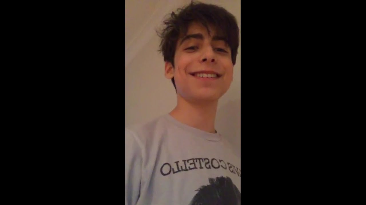 Aidan Gallagher Instagram live stream / 28 May 2018